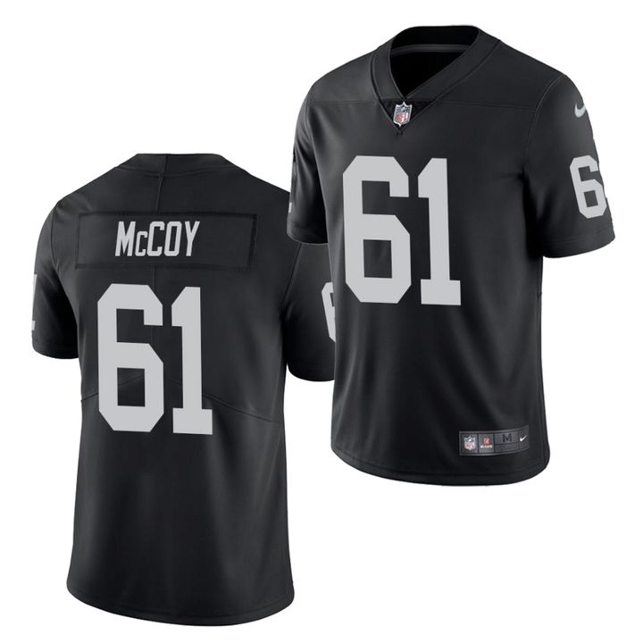 Men Oakland Raiders #61 Gerald McCoy Nike Black Limited NFL Jersey->oakland raiders->NFL Jersey